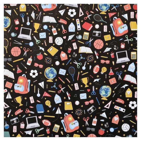 Back to School Double-Sided Cardstock Paper by Recollections™, 12" x 12"